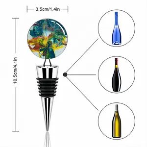 Swirling Energy Wine Bottle Stoppers