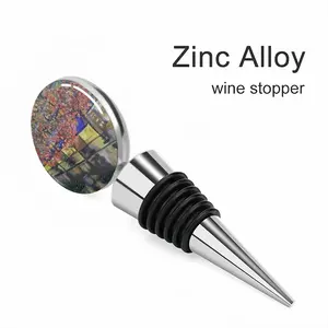 Sydney On Rainy Night Wine Bottle Stoppers