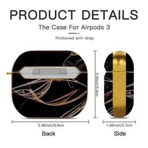 Apophysis 38 Airpods 3 Case (Hard Shell, Golden)