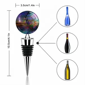 Hypnotic Universe Wine Bottle Stoppers