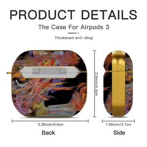 Apophysis 18 Airpods 3 Case (Hard Shell, Golden)