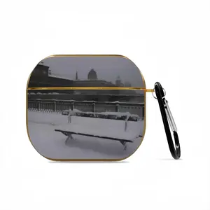 Winter In Paris From Arcole Bridge Airpods 3 Case (Hard Shell, Golden)