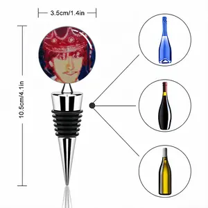 Portrait Of Chris Wine Bottle Stoppers