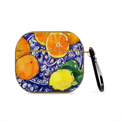 Oranges Airpods 3 Case (Hard Shell, Golden)