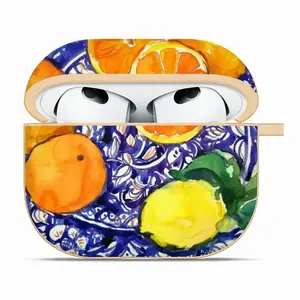 Oranges Airpods 3 Case (Hard Shell, Golden)