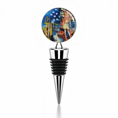 Urban Night Walk Wine Bottle Stoppers