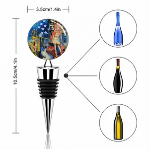 Urban Night Walk Wine Bottle Stoppers