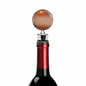 Sea In Red Fog Wine Bottle Stoppers