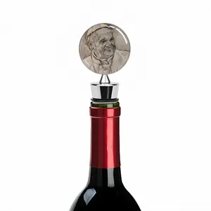 Pope Francis Portrait Wine Bottle Stoppers