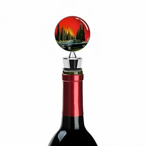 Weekends In Krakatoa Wine Bottle Stoppers