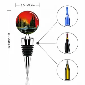 Weekends In Krakatoa Wine Bottle Stoppers