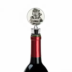 The Future Is Analog Wine Bottle Stoppers