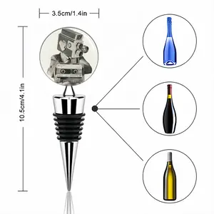 The Future Is Analog Wine Bottle Stoppers