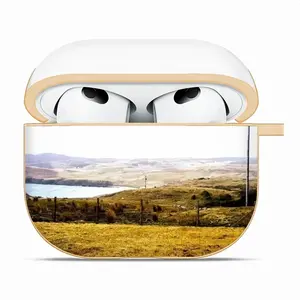 Betty Hill Cove Airpods 3 Case (Hard Shell, Golden)