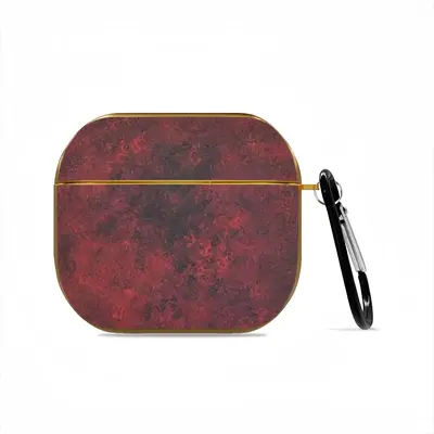 Burst Of Red Airpods 3 Case (Hard Shell, Golden)