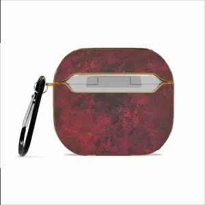 Burst Of Red Airpods 3 Case (Hard Shell, Golden)