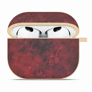 Burst Of Red Airpods 3 Case (Hard Shell, Golden)