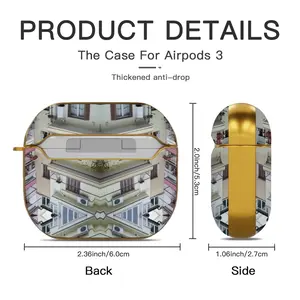 Fraise 1 Airpods 3 Case (Hard Shell, Golden)