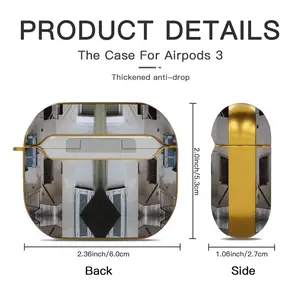 Sketch 1 Airpods 3 Case (Hard Shell, Golden)