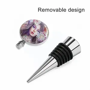 Floral Queen Wine Bottle Stoppers