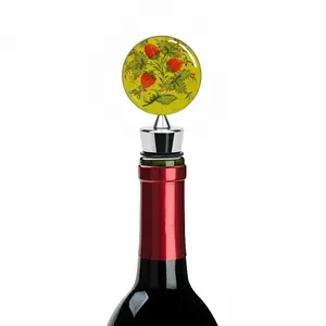 Raspberry Wine Bottle Stoppers