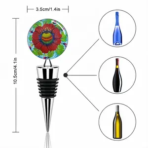 Flower Planet Wine Bottle Stoppers