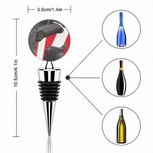 Accident Collage Wine Bottle Stoppers