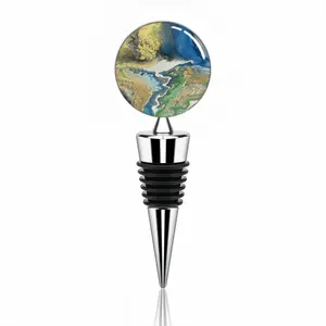 Planet Earth Wine Bottle Stoppers