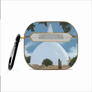 Connect Earth And Heaven Airpods 3 Case (Hard Shell, Golden)