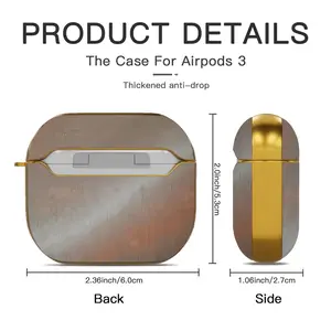 Aurora Airpods 3 Case (Hard Shell, Golden)