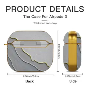 Shibuya Airpods 3 Case (Hard Shell, Golden)