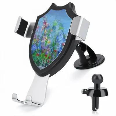 Field Of Blossoms Car Phone Mount Holder