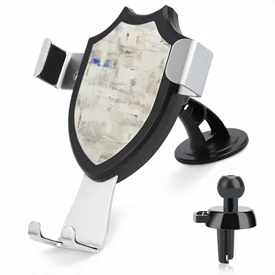 White Medina Car Phone Mount Holder