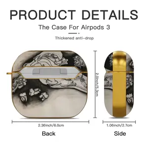 Earthsea 1 Airpods 3 Case (Hard Shell, Golden)