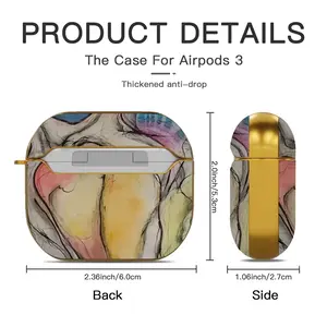 Embrace 3 Airpods 3 Case (Hard Shell, Golden)