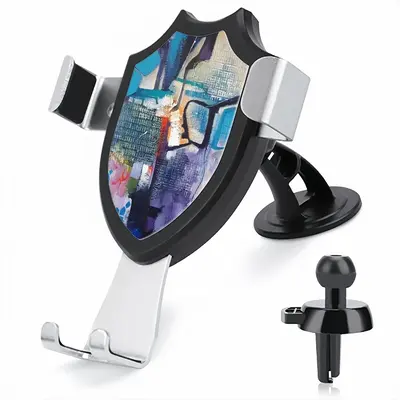 Maelstrom In Blue Car Phone Mount Holder