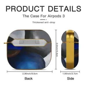 Lens Airpods 3 Case (Hard Shell, Golden)