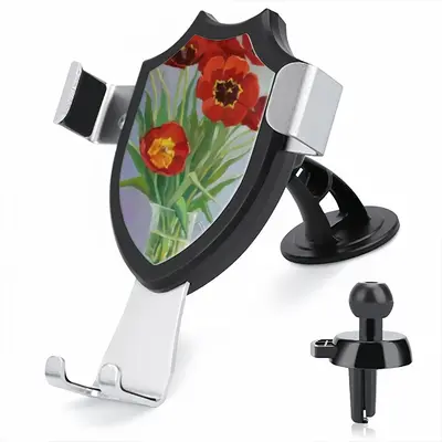 Tulips Car Phone Mount Holder