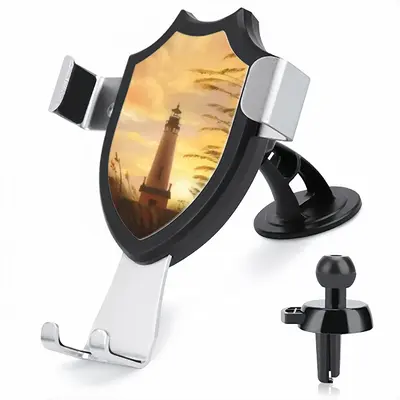 The Shine Of Lighthouse Outside Car Phone Mount Holder