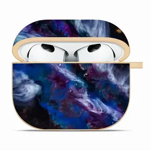 Milky Way Airpods 3 Case (Hard Shell, Golden)