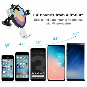 Woman Car Phone Mount Holder