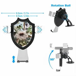 Birds Nest And Flying People Car Phone Mount Holder