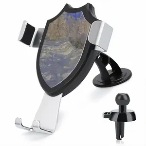 Morning In The Winter Forest Car Phone Mount Holder