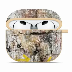 Yellow Arrows 2 Airpods 3 Case (Hard Shell, Golden)