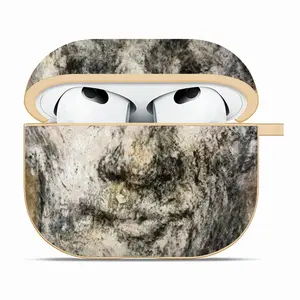 Face 4 Airpods 3 Case (Hard Shell, Golden)