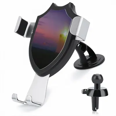 Colourful Evening From Duncansby Lighthouse Car Phone Mount Holder