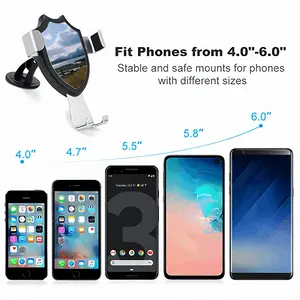 Cold Spring Day Car Phone Mount Holder