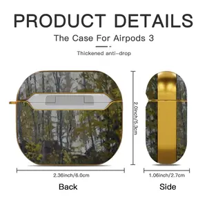 Autumn In Kostroma Airpods 3 Case (Hard Shell, Golden)