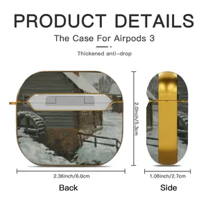 Old Mill Airpods 3 Case (Hard Shell, Golden)