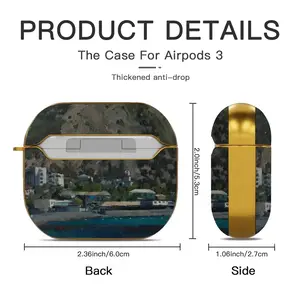 View Of Bolshoy Utrish Airpods 3 Case (Hard Shell, Golden)